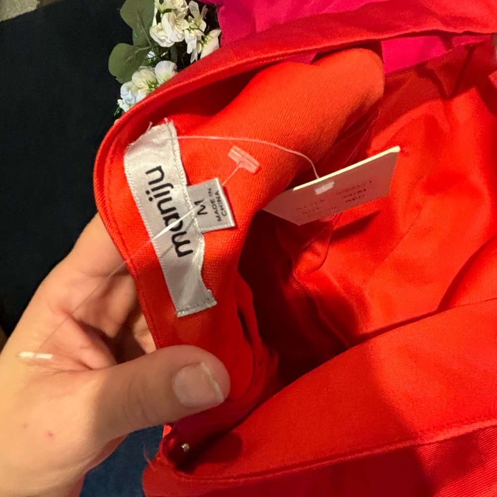 Pageant Cocktail red interview dress